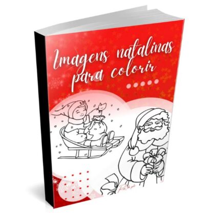 PLR Imagens natalinas para colorir